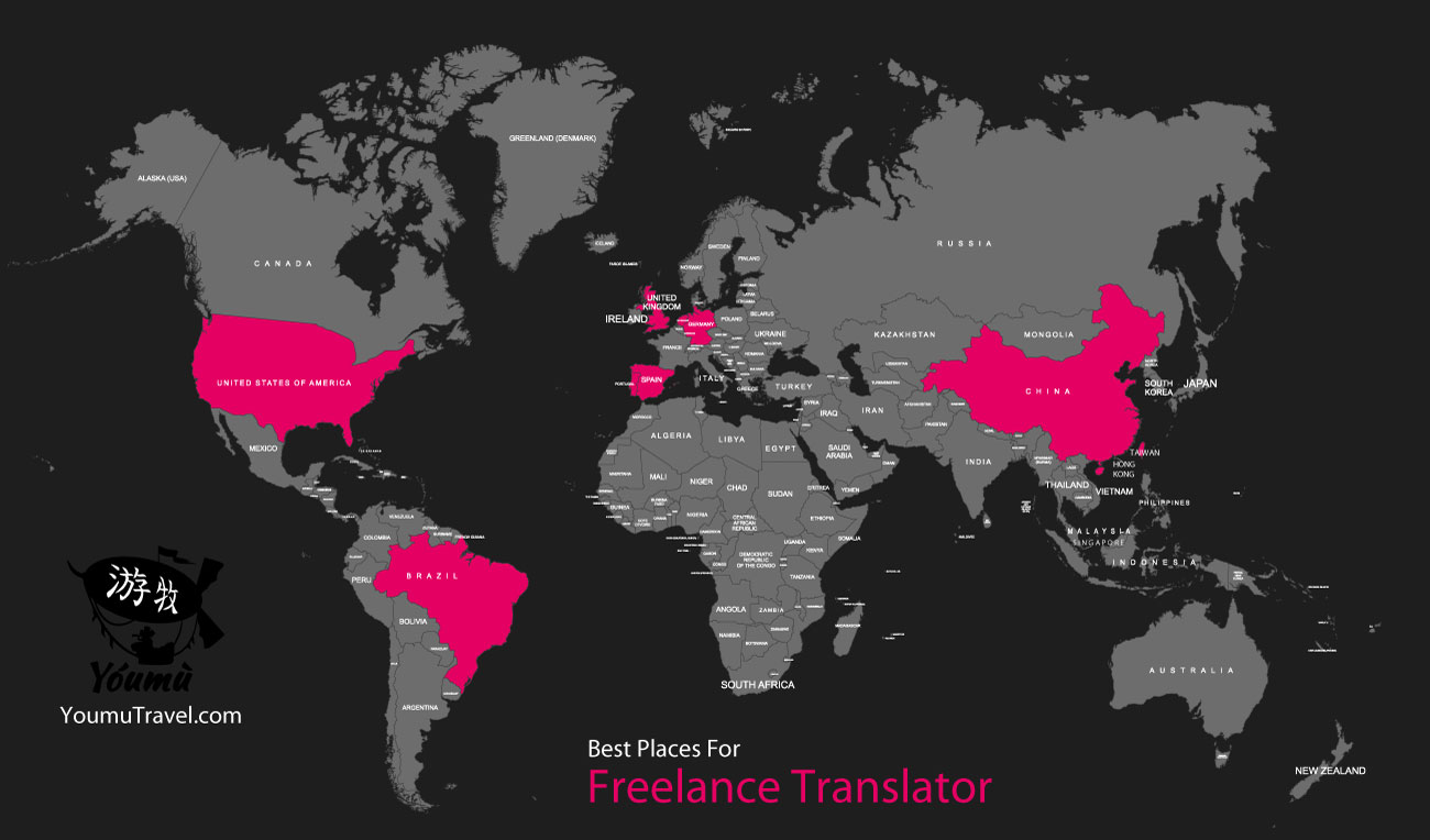 Freelance Translator - Best Places Job Map
