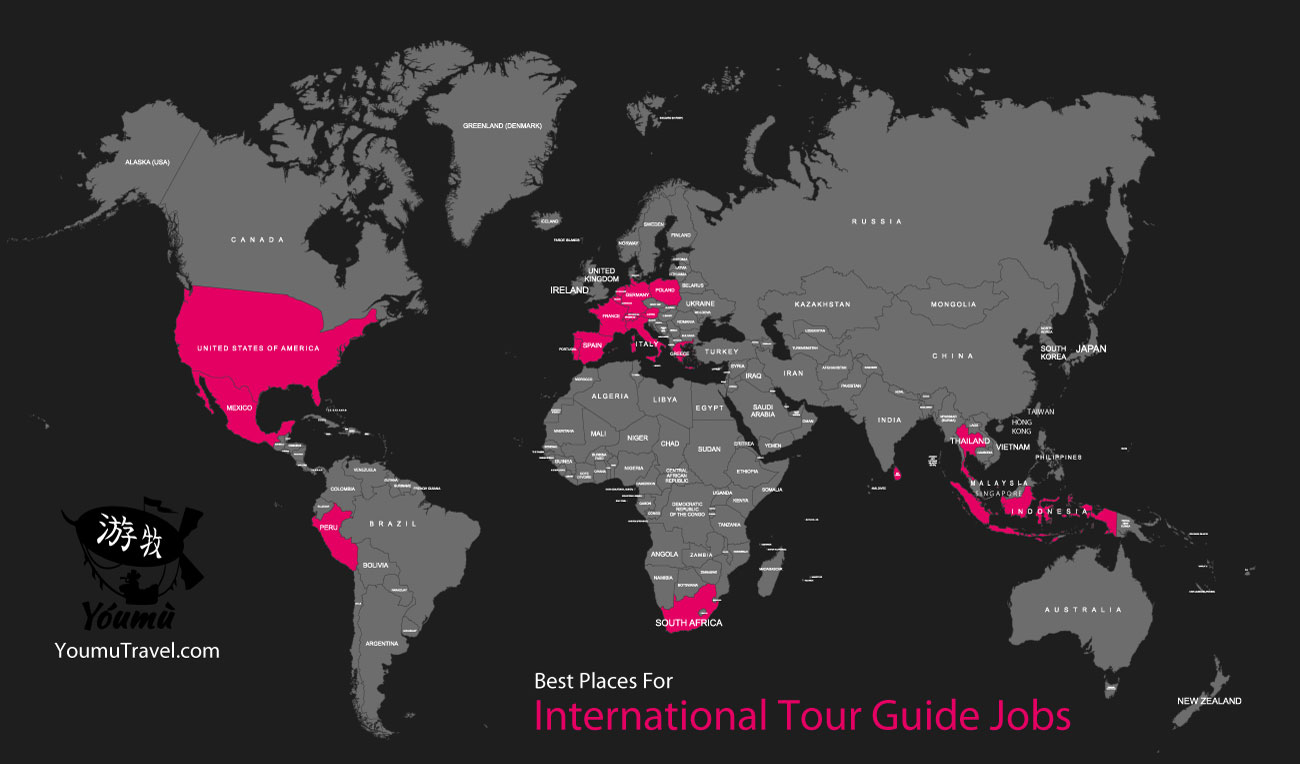 International Tour Guide Jobs - Best Places Job Map