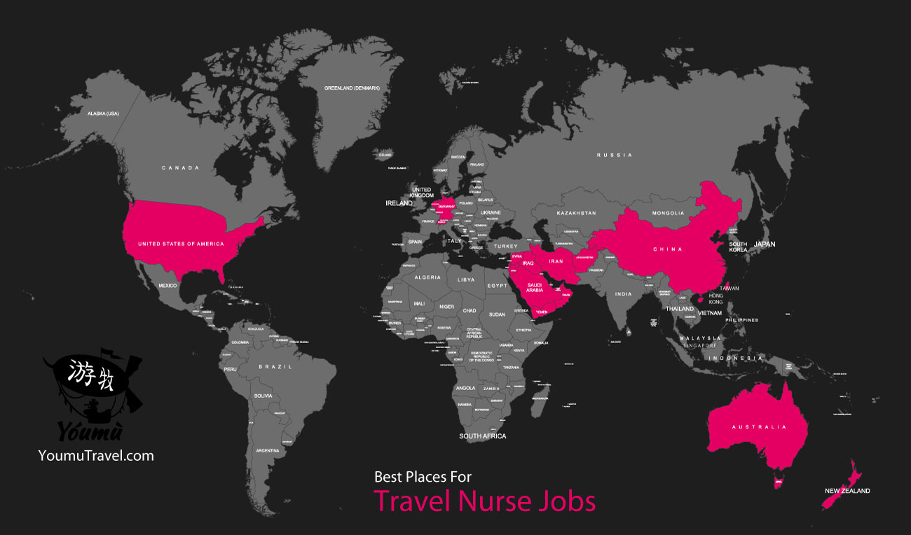 Travel Nurse Jobs - Best Places Job Map